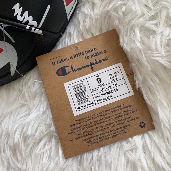 NWT Champion Men’s Slide | size 9 - Picture 4 of 6